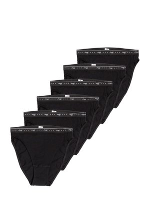 6 PACK - Slip - nero
