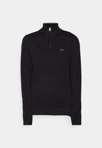 HALFZIP - Jersey de punto - black