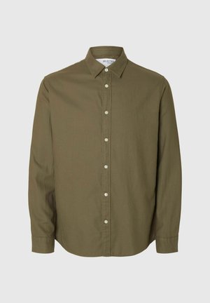 Selected Homme SLIMOWEN-BRUSHED NOOS - Chemise - khaki
