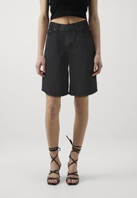 GAP JORT ALCOTT - Džinsa auduma šorti - black