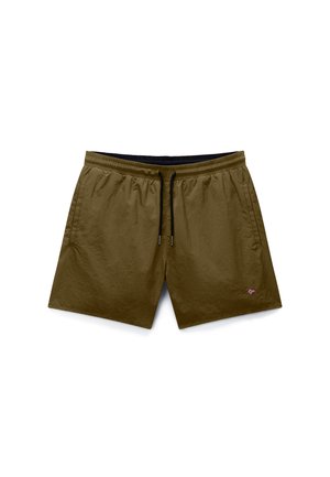 Napapijri V-HALDANE - Shorts da mare - dark olive ga