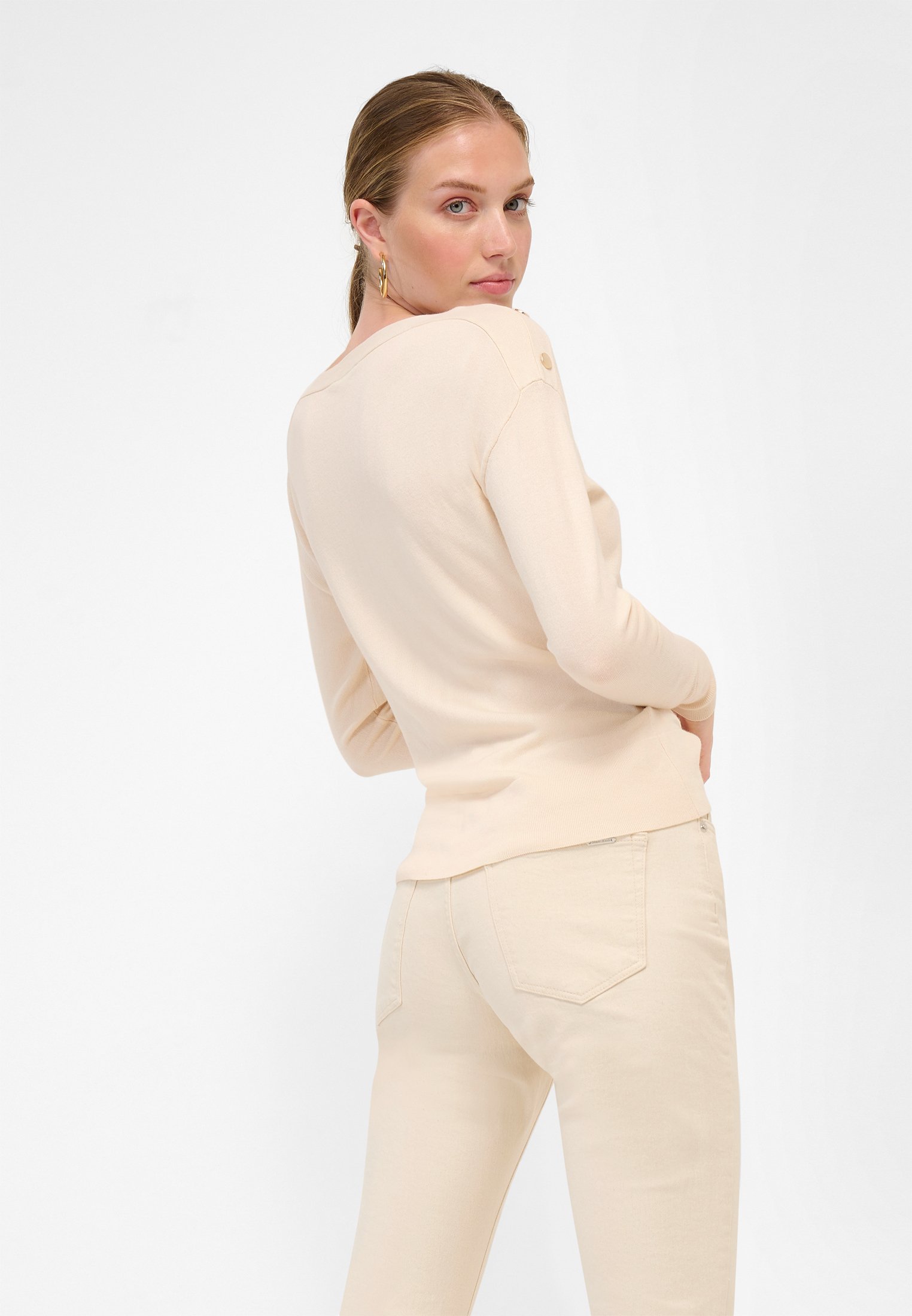 Damen ZIERKNÖPFEN - Sweatshirt Damen ZIERKNÖPFEN - Sweatshirt