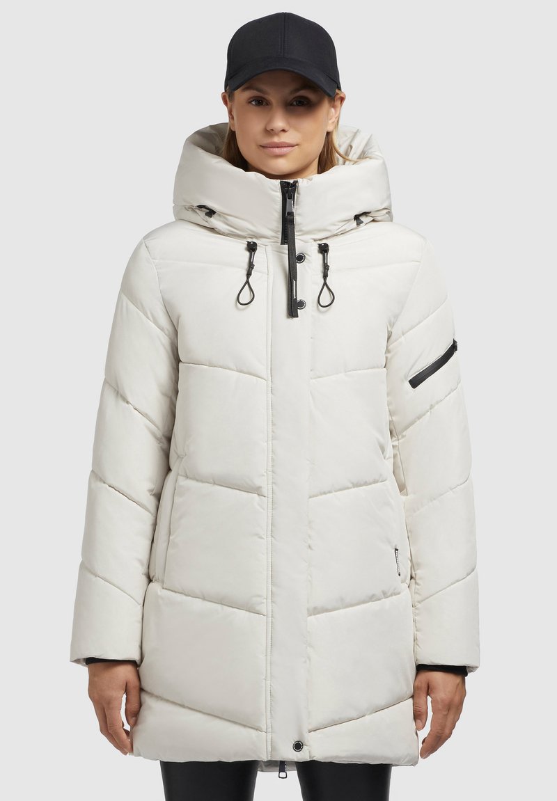 khujo JORDIS4 - Téli kabát - weiß