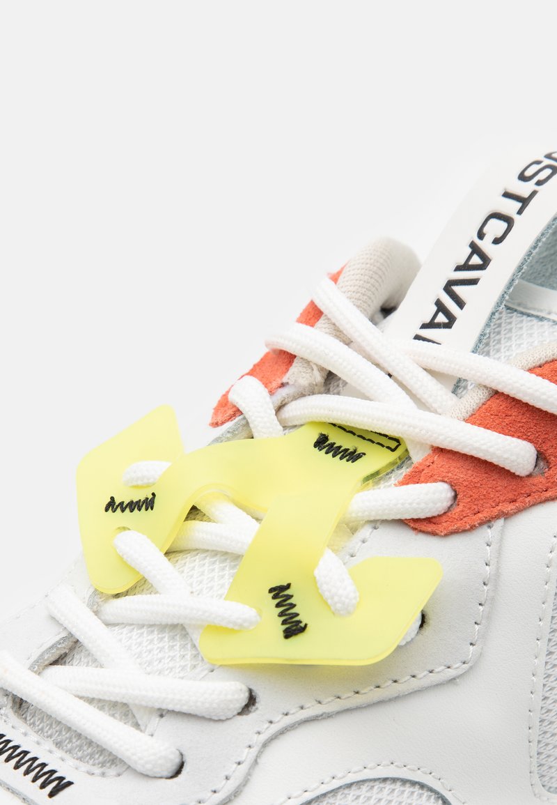 Herren Sneaker low | Just Cavalli Sneaker low white/orange/green/mehrfarbig - LM79521 Herren Sneaker low | Just Cavalli Sneaker low white/orange/green/mehrfarbig - LM79521