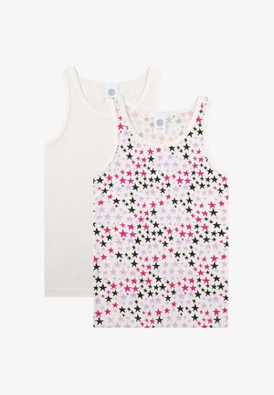 Sanetta, UNTERHEMD (DOPPELPACK) STERNE - Unterhemd/-shirt - white