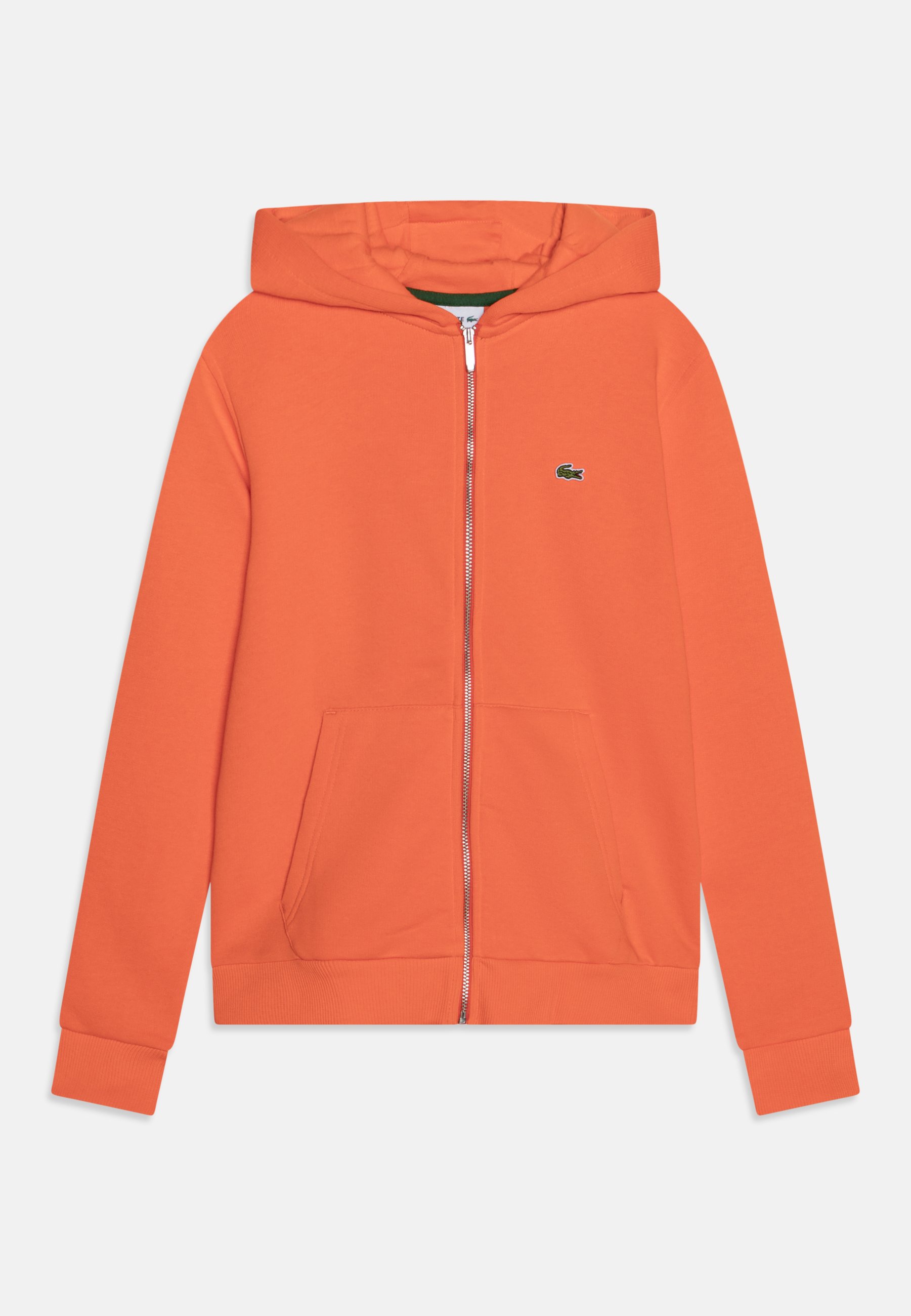 Lacoste UNISEX Sudadera con cremallera buoy/naranja