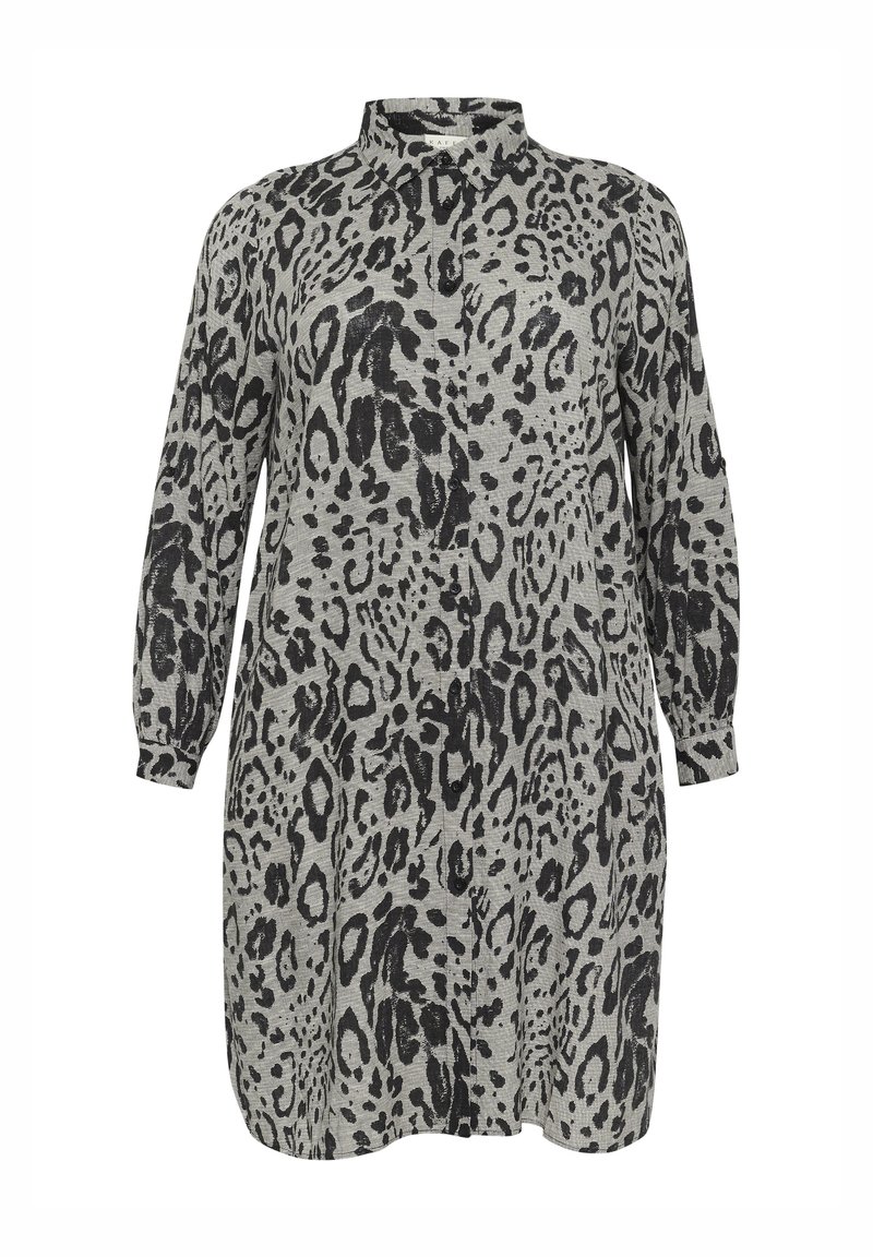 Kaffe Curve Blousejurk grijs