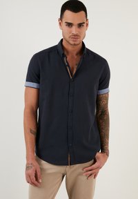 Buratti REGULAR FIT - Camicia - navy blue