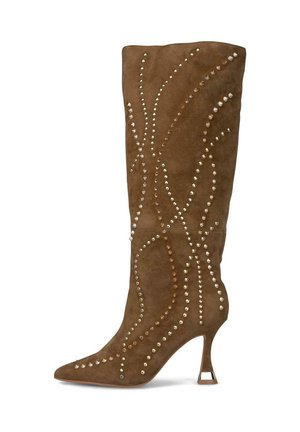 Alma en Pena, Bottes à talons hauts - Brown