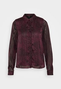 VMGEBRA GEDNA SHIRT - Button-down blouse - winetasting