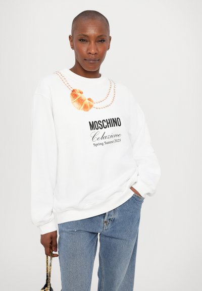 MOSCHINO Felpa - multi white