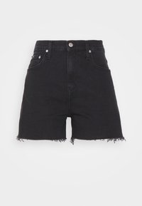 Calvin Klein Jeans Farkkushortsit - black denim
