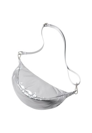 Taška s příčným popruhem - silver