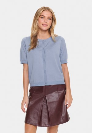 Saint Tropez MILASZ SS - Cardigan - blue blizzard