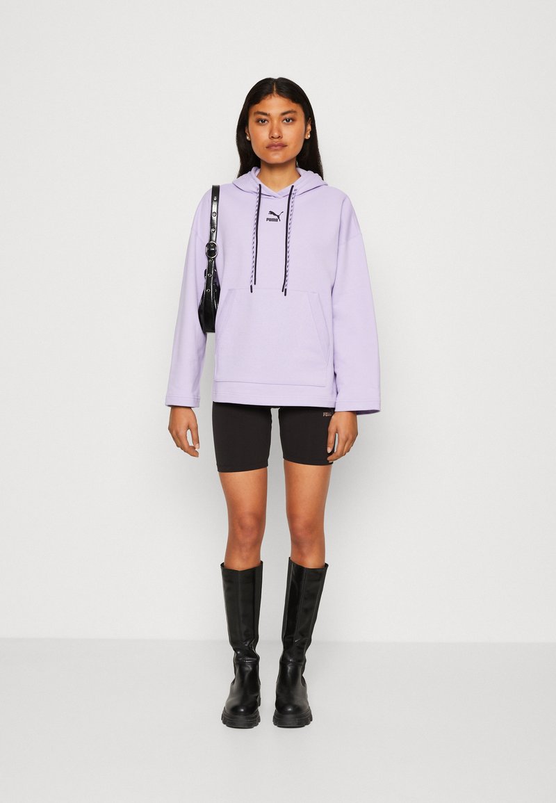 Puma DARE TO OVERSIZED HOODIE - Sweatshirt - vivid violet/purple -  Zalando.ie