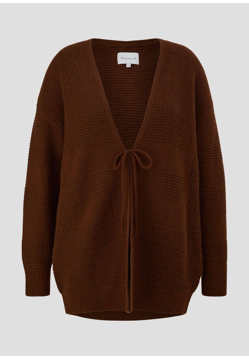 Triangle Cardigan braun/brown Zalando