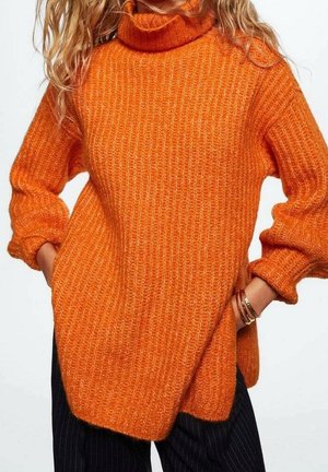 Strickpullover - orange
