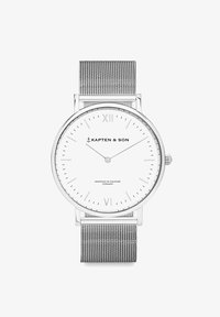 Sélectionné, silver coloured white