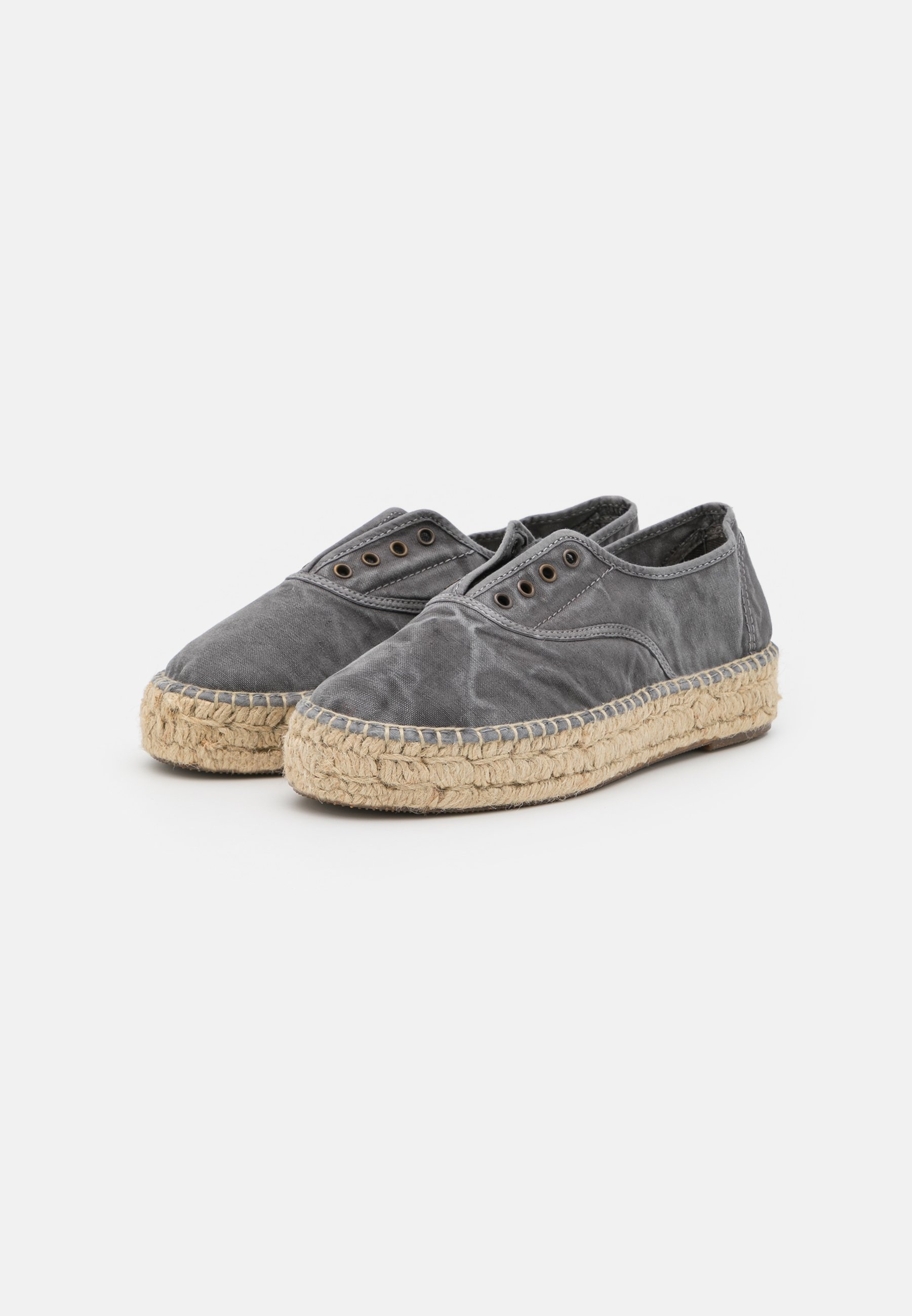 Natural World INGLES YUTE - Alpargatas - gris/azul claro - Zalando.es