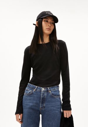 MAIAA LUANNAA - T-shirt à manches longues - black