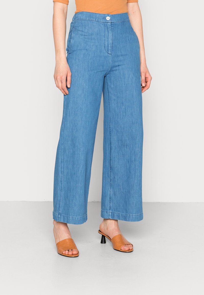 Samsøe Samsøe - GIANI TROUSERS - Relaxed fit jeans - dream blue