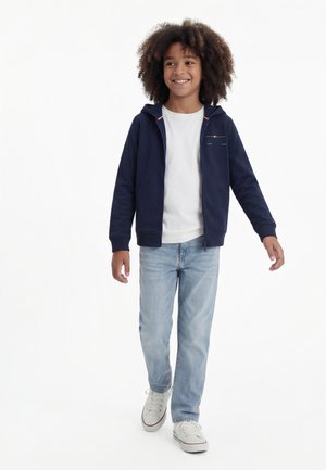 Tommy Hilfiger TOMMY ICONS ZIP THROUGH HOODIE  - Sweatjakke - dark night navy