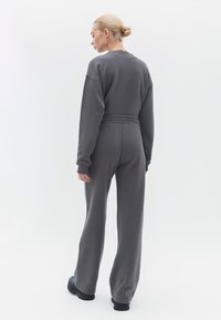 OXXO HIGH RISE STRAIGHT FIT  - Træningsbukser - pewter