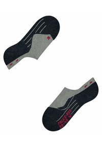 FALKE RU3 INVISIBLE RUNNING EXTRA-STRONG CUSHIONING - Calze - lightgrey