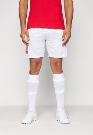 Hummel DENMARK HOME SHORTS - Korte sportsbukser - white/tango red