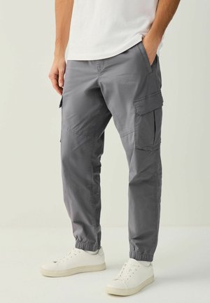 REGULAR TAPERED FIT -  - Cargo trousers - blue