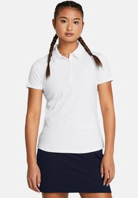 Under Armour - SHORT-SLEEVE PLAYOFF - Polo - white Imagen en miniatura 1