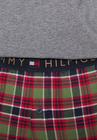 Tommy Hilfiger PANT TEE  - Pyjama set - mid grey heather