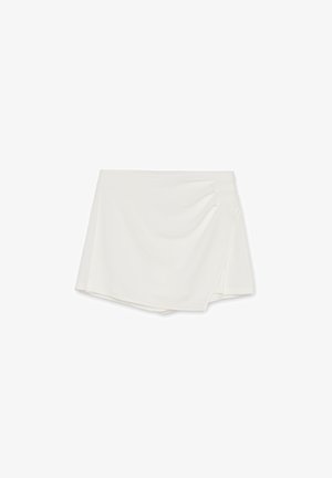 INSIDE, FALDA PANTALÓN MINI - Falda pantalón - blanco
