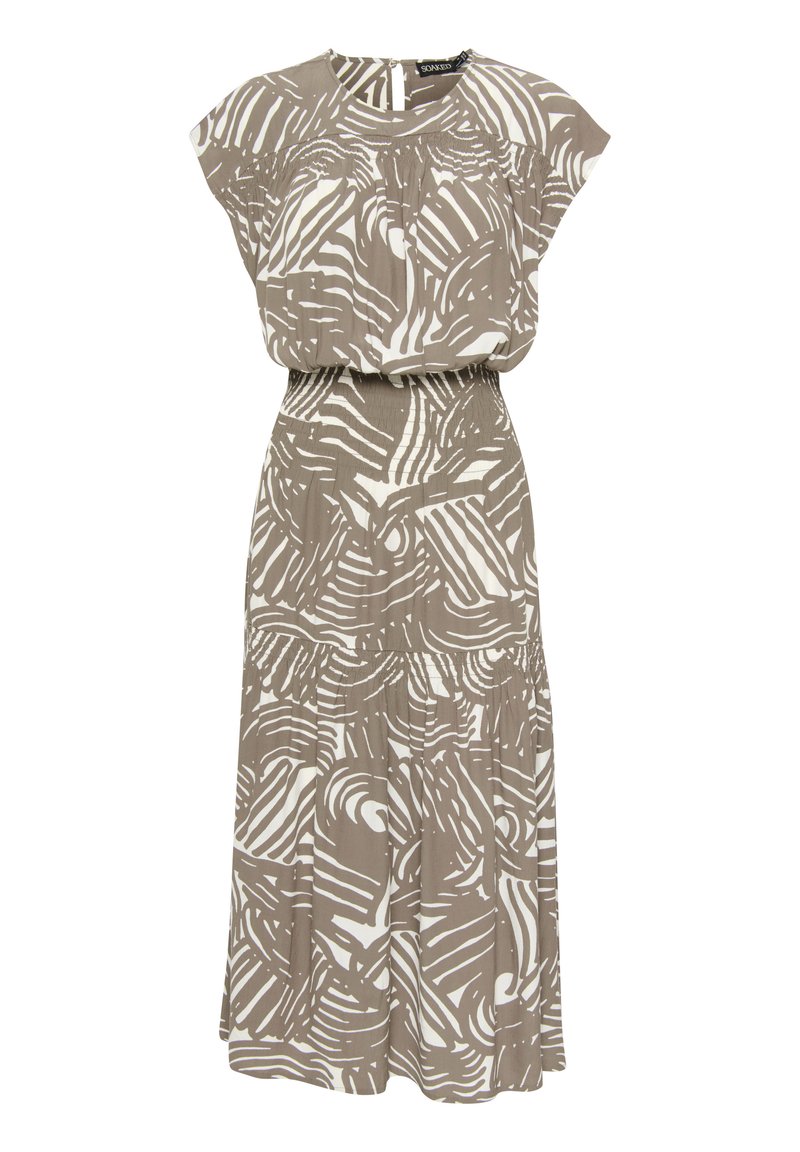 Soaked in Luxury Jurk bruin