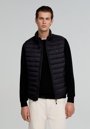 LOGO - Waistcoat - black