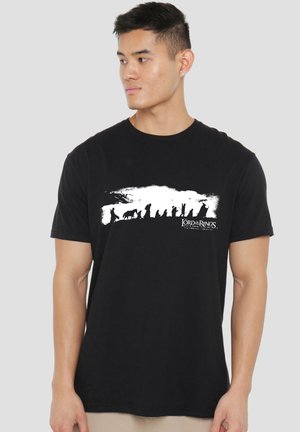 Warner Brothers, LOR THE FELLOWSHIP - Print T-shirt - black