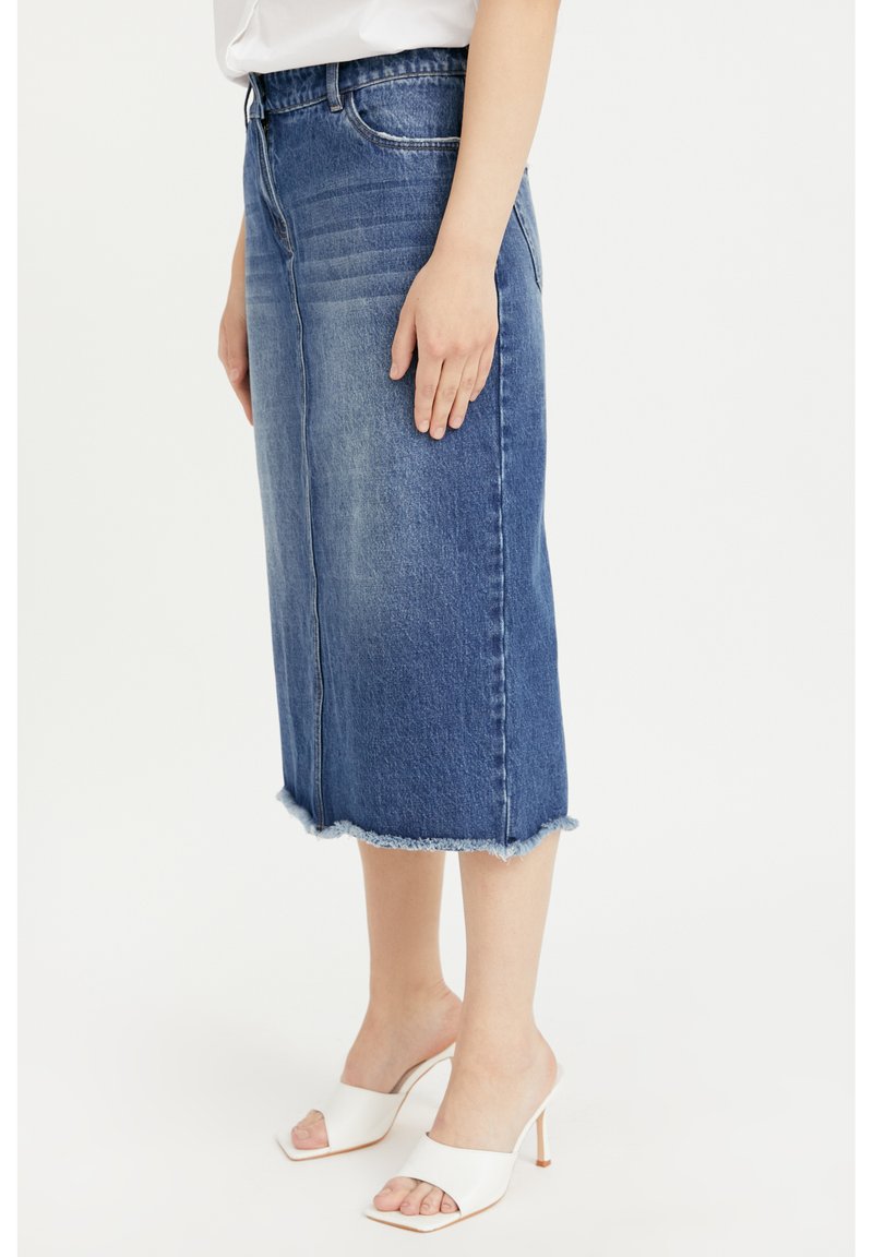 Damen Jeansröcke | Finn Flare Jeansrock blue/blau - RE13017 Damen Jeansröcke | Finn Flare Jeansrock blue/blau - RE13017