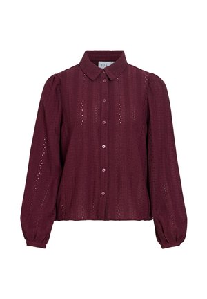 VILA, SHIRT VIZANIA LONG SLEEVED - Chemisier - winetasting