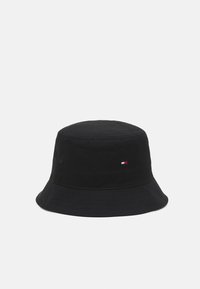 FLAG BUCKET HAT - Hatte - black