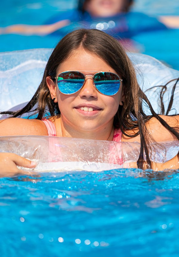 9 – 11 YEARS – TEENS PILOT – POLARIZED – TOTAL UV PROTECTION – UNISEX – Sonnenbrille – rose gold