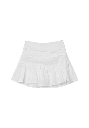 SANGALLO - Jupe trapèze - bianco ottico