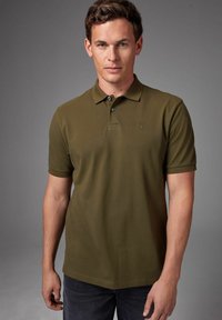 Next Polokošeľa - green khaki