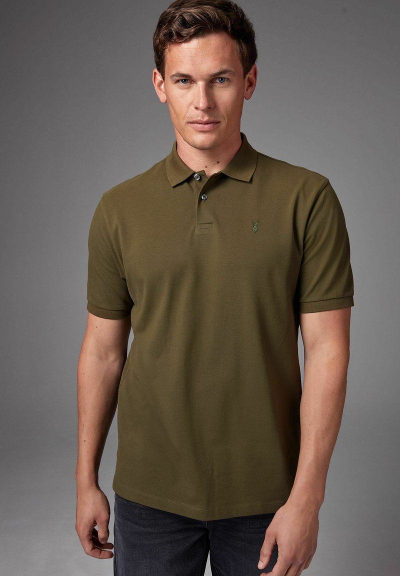Next Polo marškinėliai - green khaki