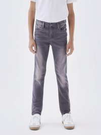 Name it - NKMTHEO PANT - Jeans Skinny Fit - grey denim Thumbnail Image 1