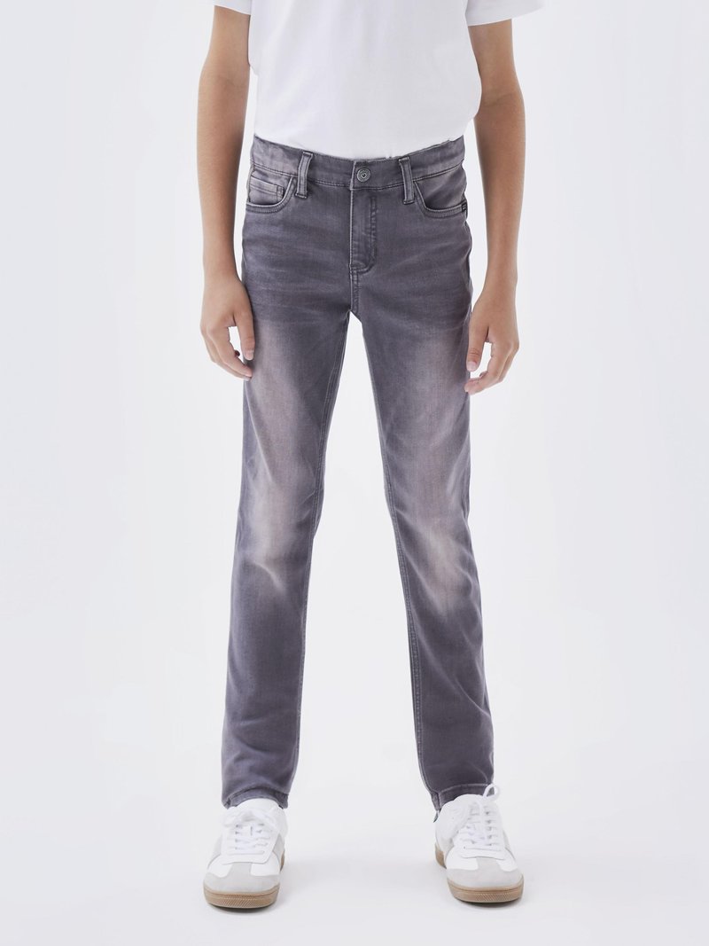 Name it - NKMTHEO PANT - Jeans Skinny Fit - grey denim, Enlarge