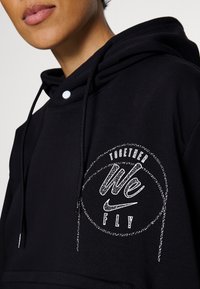 Nike Performance Jersey con capucha - black