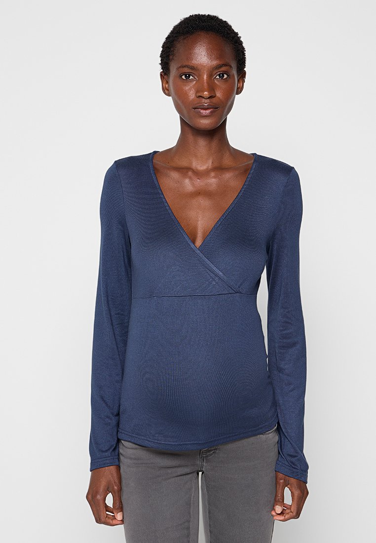Mamalicious Longsleeve donkerblauw