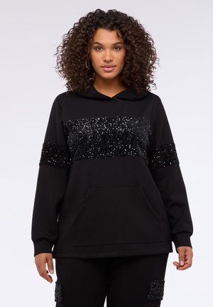 E PAILLETTES - Luvtröja - nero