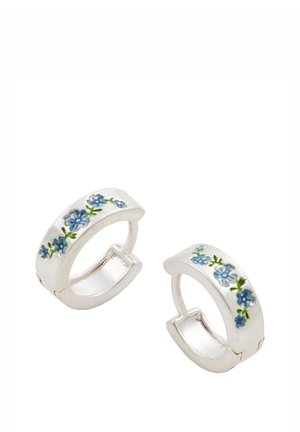 FORGET-ME-NOT MINI HOOP - Pendientes - silver-coloured