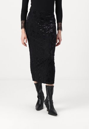 Falda de tubo - black